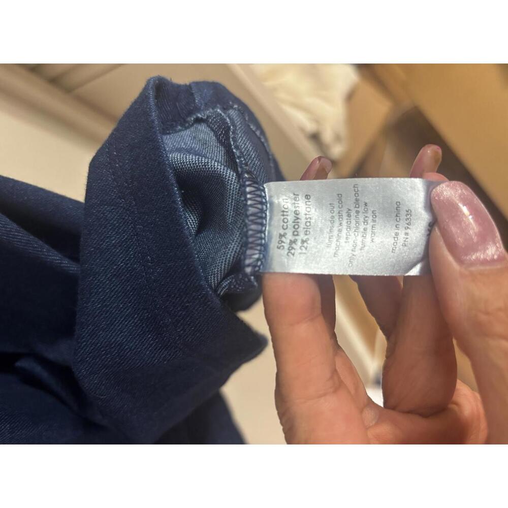Stylish Susana Monaco Dark Denim Slip Dress Small - Picture 5 of 6